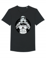 Gangsta Storm Trooper Tricou mânecă scurtă guler larg Bărbat Skater