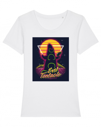 Evil Tentacle Retro White