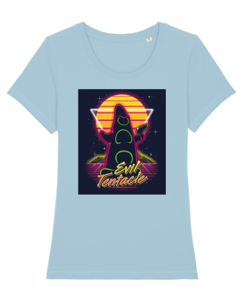 Evil Tentacle Retro Sky Blue