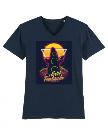Evil Tentacle Retro French Navy