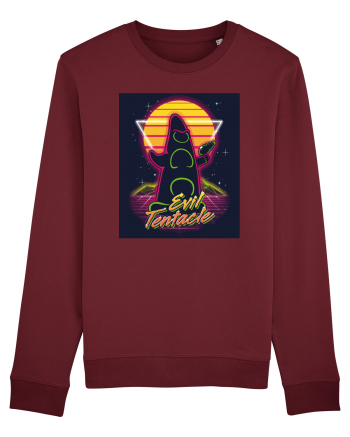 Evil Tentacle Retro Burgundy