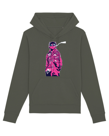 Cool Red Girl Khaki