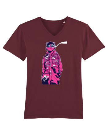 Cool Red Girl Burgundy