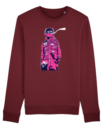Cool Red Girl Burgundy