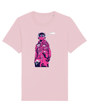 Cool Red Girl Cotton Pink