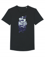 Haters gonna Hate Tricou mânecă scurtă guler larg Bărbat Skater