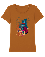 Nuclear Boy Tricou mânecă scurtă guler larg fitted Damă Expresser