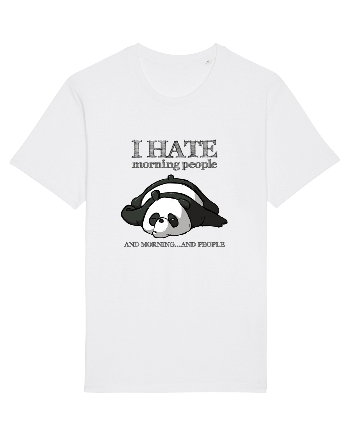 Tricou mânecă scurtă Unisex Rocker White