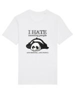 I hate Morning People Tricou mânecă scurtă Unisex Rocker