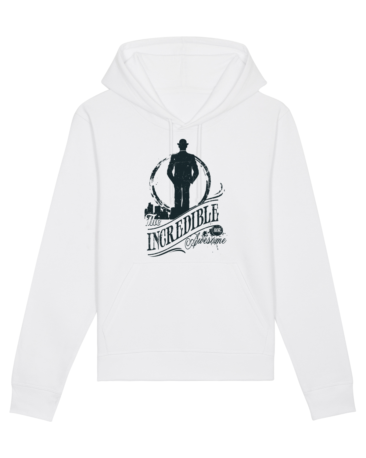 Hanorac Unisex Drummer White
