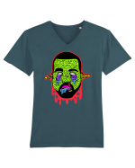 Zombie Kanye Tricou mânecă scurtă guler V Bărbat Presenter