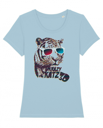 Krazy Katz Tiger Sky Blue