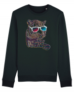 Krazy Katz Tiger Bluză mânecă lungă Unisex Rise