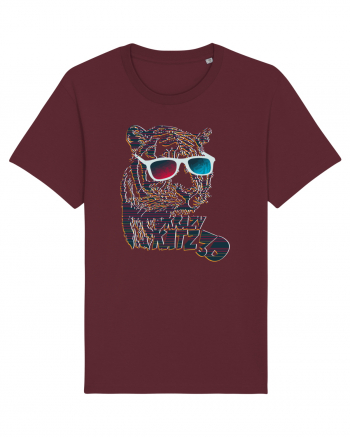 Krazy Katz Tiger Burgundy