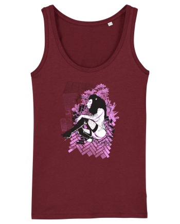 Lion Diva Burgundy