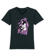 Lion Diva Tricou mânecă scurtă guler V Bărbat Presenter
