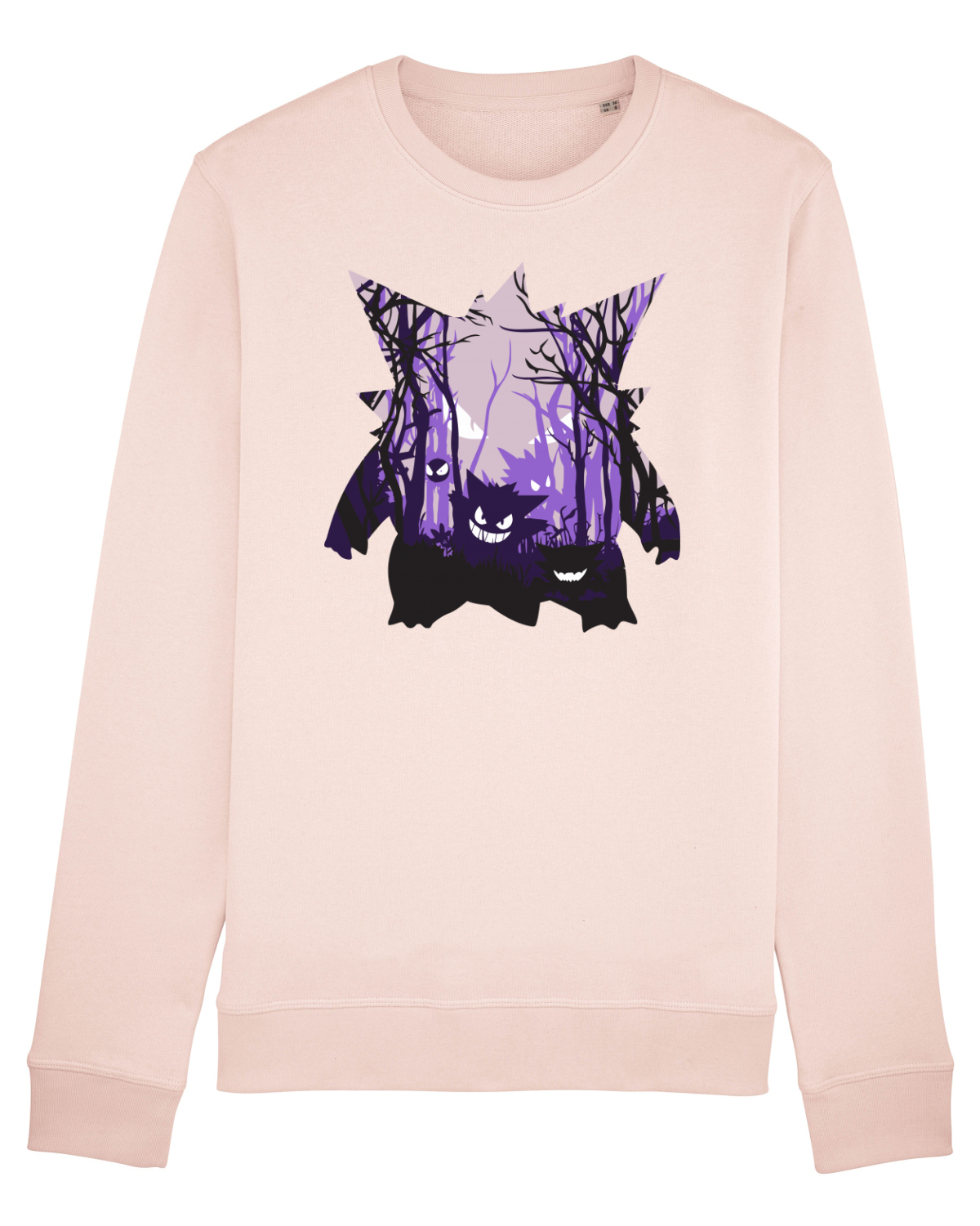 Bluză mânecă lungă Unisex Rise Candy Pink