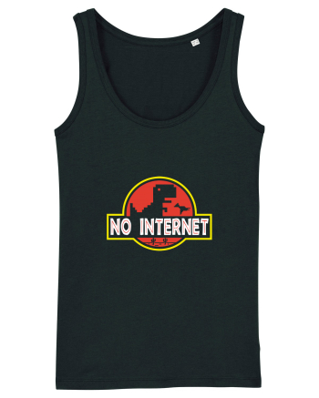 No Internet Dino Black