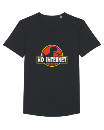 No Internet Dino Black