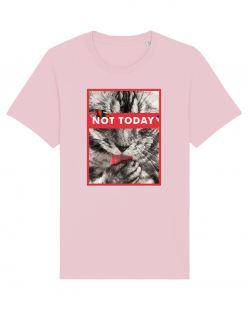 Not Today Cat Cotton Pink