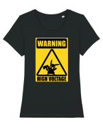 Warning Pika Tricou mânecă scurtă guler larg fitted Damă Expresser
