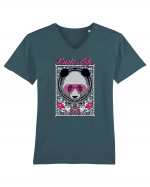 Pink Life Panda Tricou mânecă scurtă guler V Bărbat Presenter