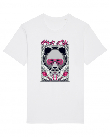 Pink Life Panda White