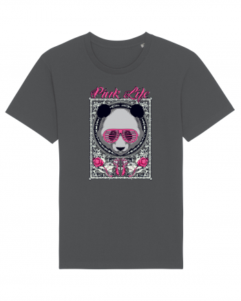 Pink Life Panda Anthracite