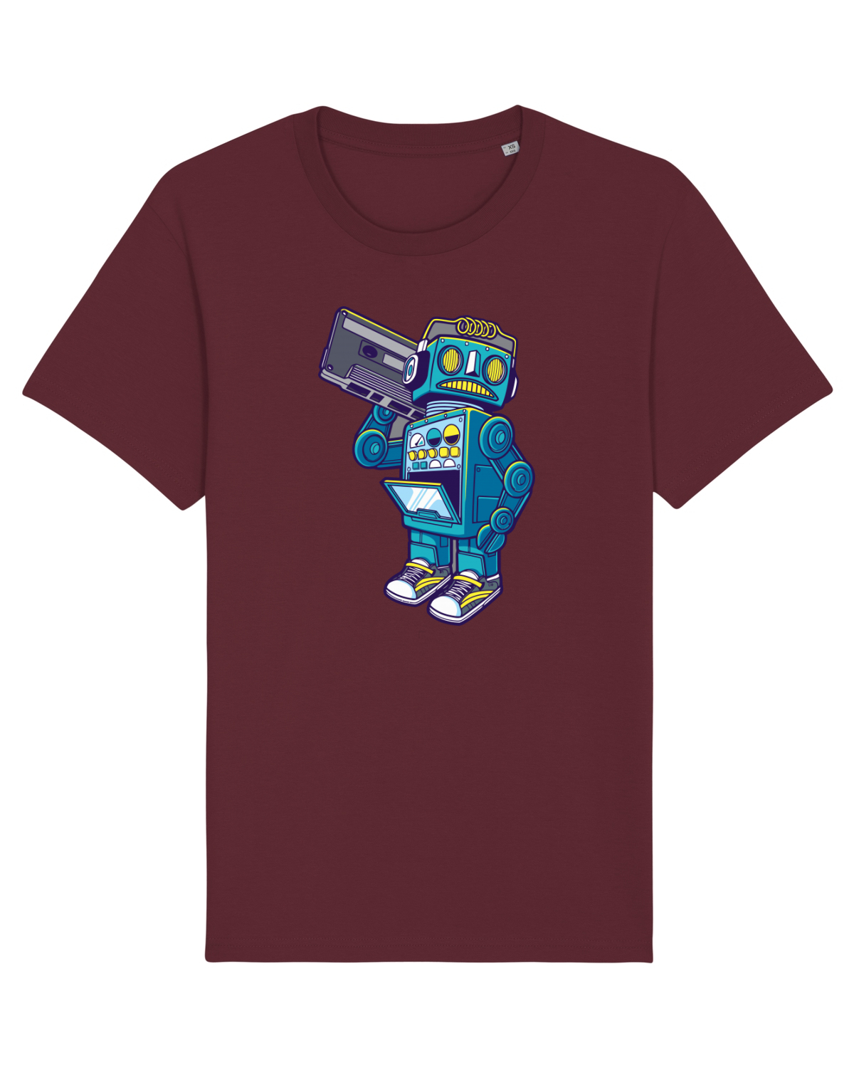 Tricou mânecă scurtă Unisex Rocker Burgundy