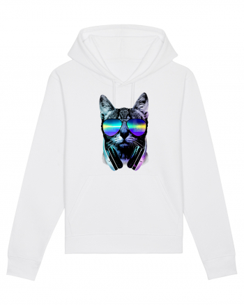 Techno Cat White