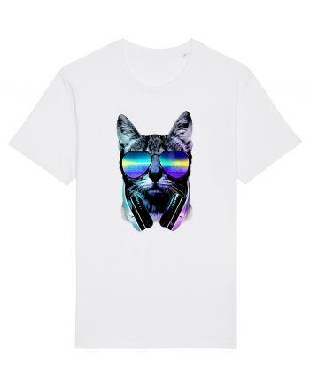 Techno Cat White