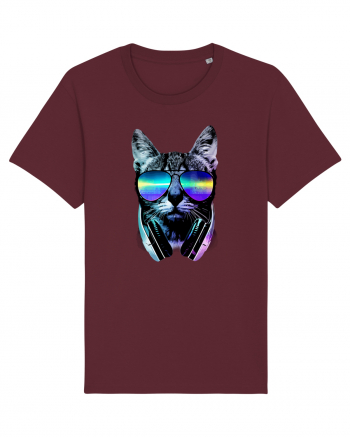 Techno Cat Burgundy