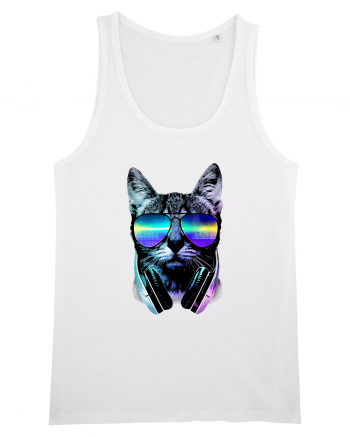 Techno Cat White