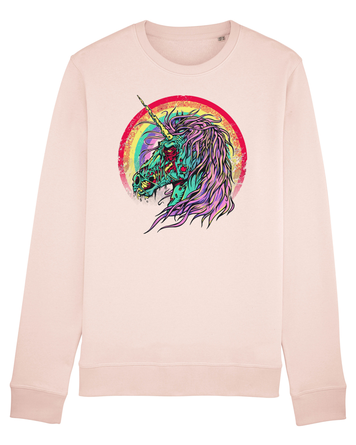 Bluză mânecă lungă Unisex Rise Candy Pink