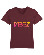 VIBEZ Tricou mânecă scurtă guler V Bărbat Presenter