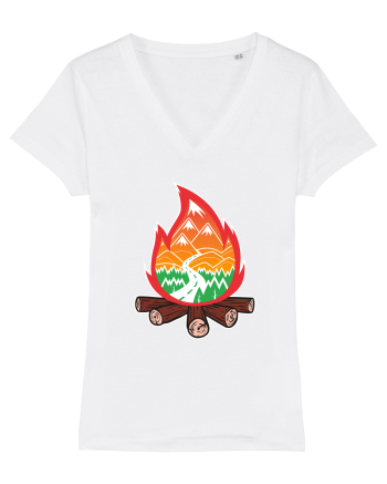 Camprfire Road White