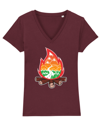 Camprfire Road Burgundy