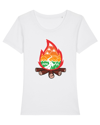 Camprfire Road White
