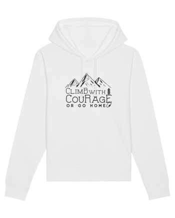 Climb with Courage White