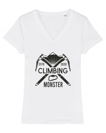 Climbing Monster White