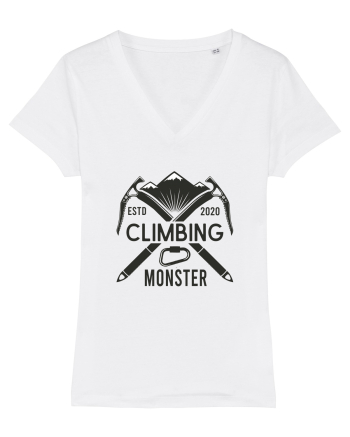 Climbing Monster White