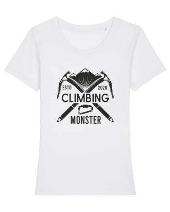 Climbing Monster White