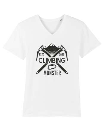 Climbing Monster White