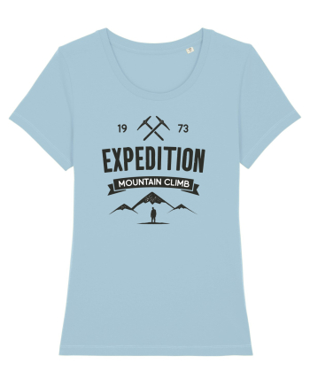 Expedition Mountain Climb Sky Blue