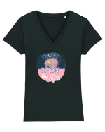 Explore the Nights Tricou mânecă scurtă guler V Damă Evoker