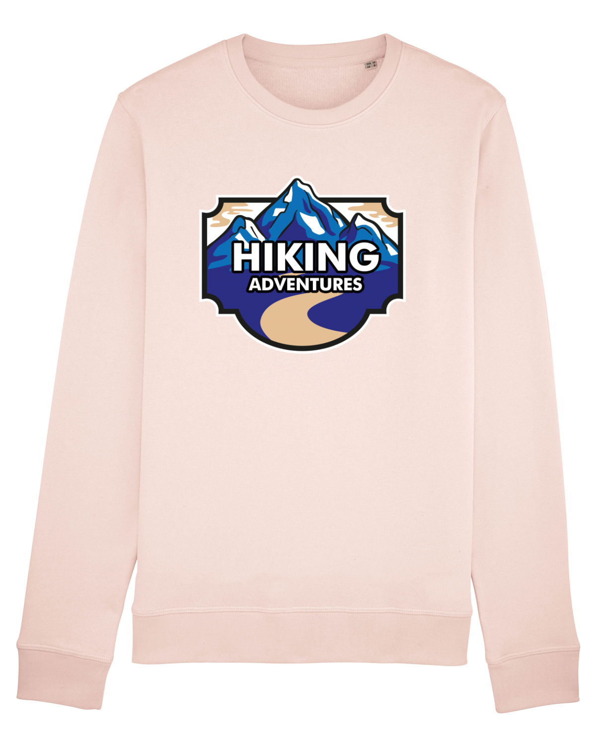 Bluză mânecă lungă Unisex Rise Candy Pink