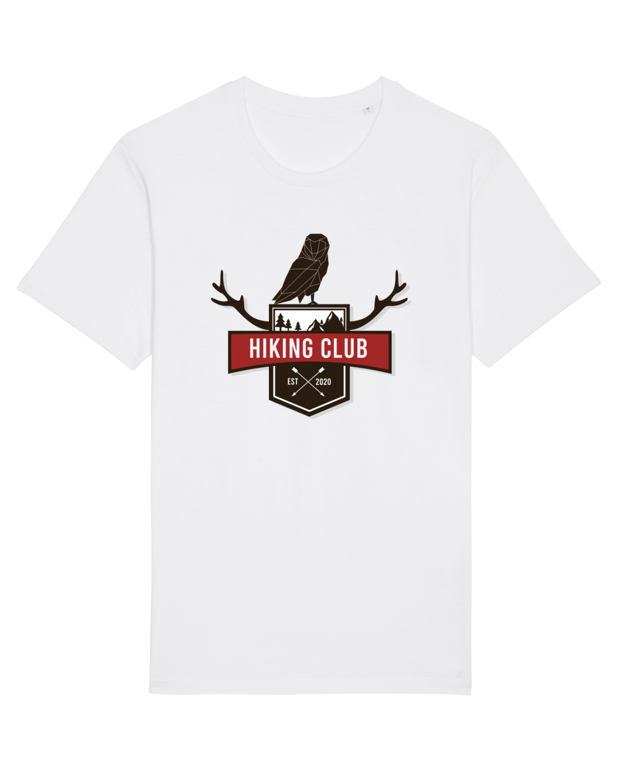 Tricou mânecă scurtă Unisex Rocker White