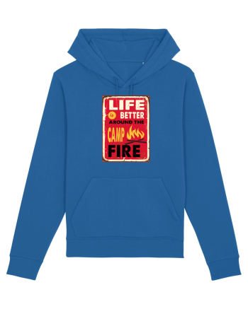 Life is Better Around the Campfire Royal Blue