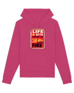 Life is Better Around the Campfire Hanorac Unisex Drummer