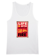 Life is Better Around the Campfire Maiou Bărbat Runs